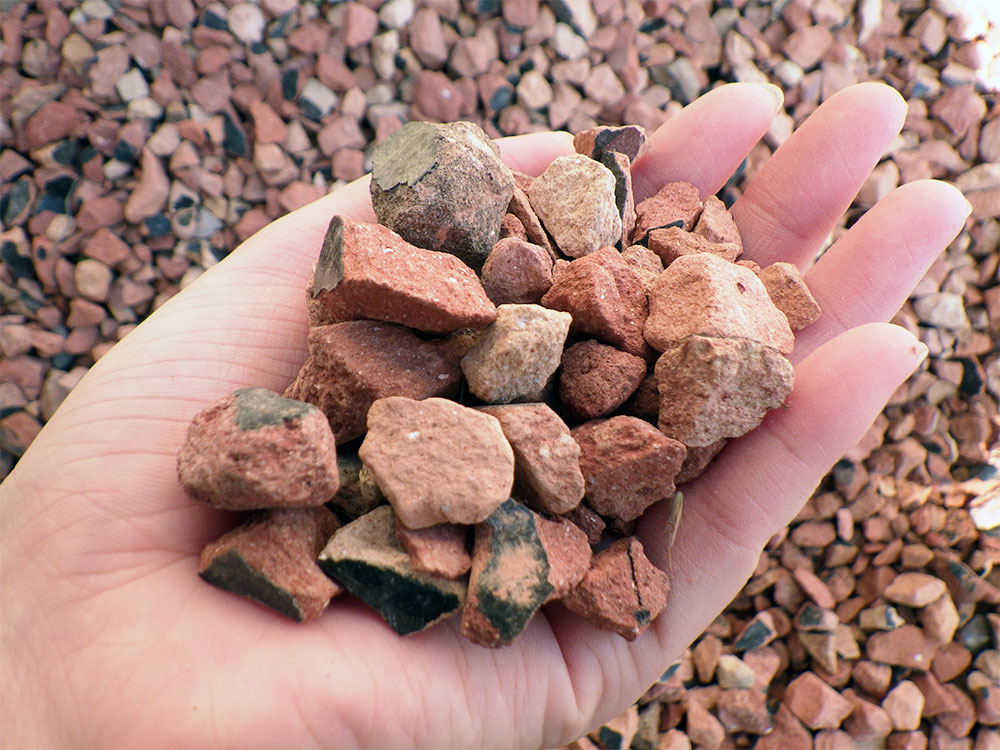 製品案内　瓦リサイクル製品　テコラ